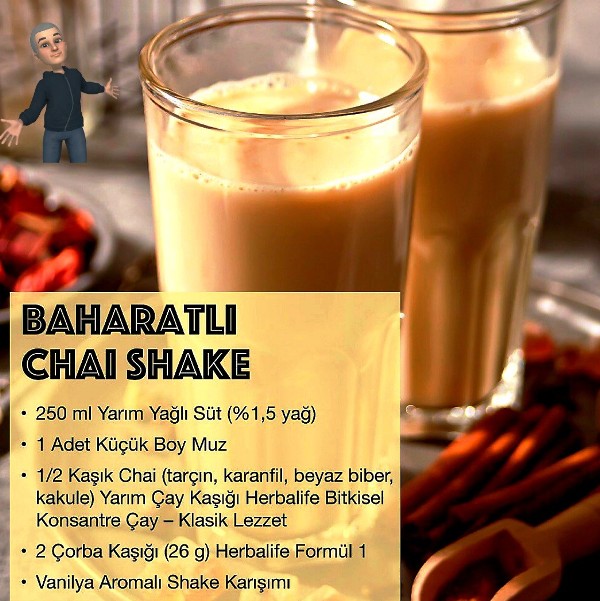 Neden Herbalife Nutrition Baharatlı Chai Shake içmeliyiz?